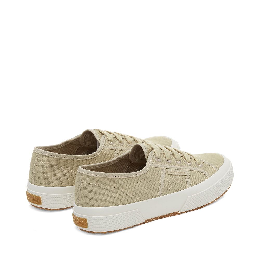 Superga 2750 Organic Canvas Natural Dye Yellow Low Top Sneakers - Women's Sneakers USA | US6041796